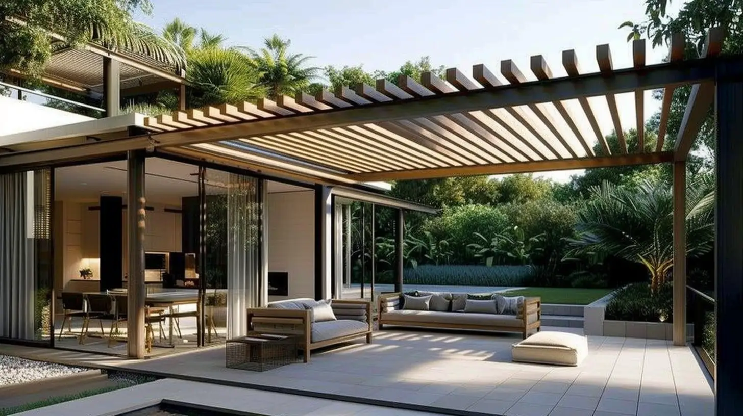 Outdoor pergolas